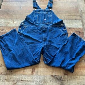 Big Smith Men's Classic Blue Denim Overalls